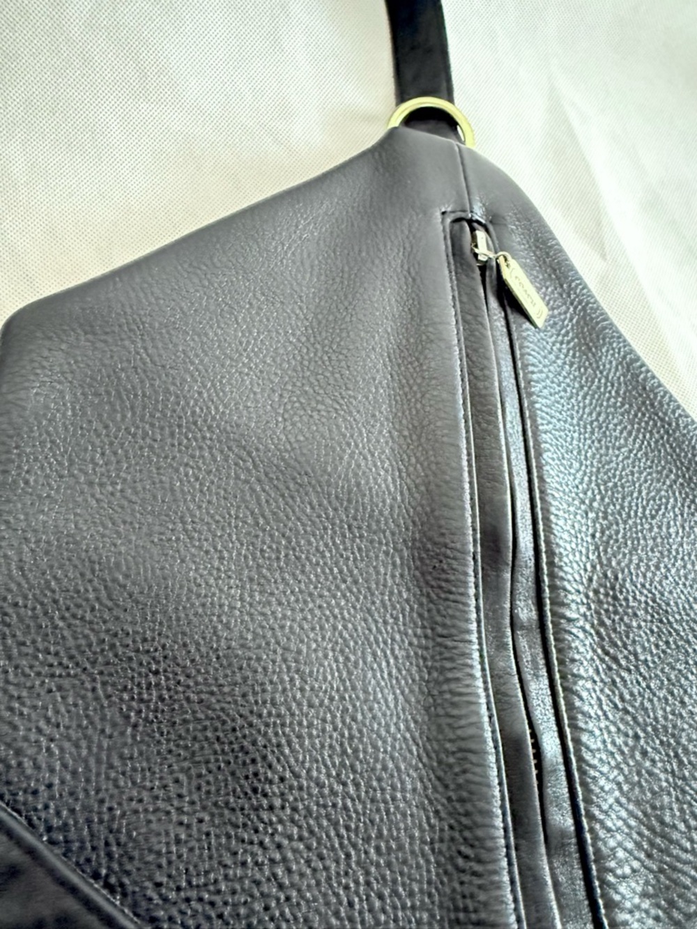 COACH Vintage Sonoma Flat Pack Sling Backpack Leather Convertible Crossbody 4944 - Picture 14 of 16